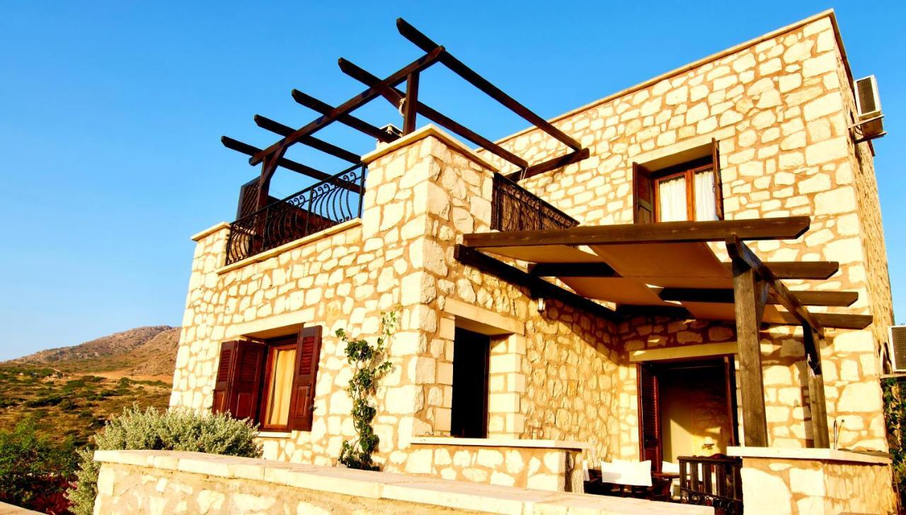 Ville Du Soleil - Exclusive Homes With Rustic Charm And Sensational Views Of The Mediterranean Sea Makrýgialos Exteriör bild